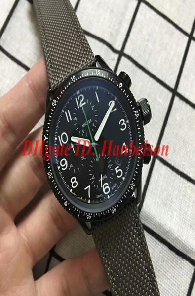 Paradropper LT Staffel 7 Limited Edition Männer Watch 01 774 7661 7734Set TS Japan Quarz 6S10 Fabric Lederband PVD Armbandwatch3485926