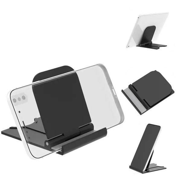 Stand da scrivania cellulare ripiegabile regolabile per iPhone 13 Pro Max iPad Samsung - supporto per tablet desktop per supporto per cellulare universale da conservare
