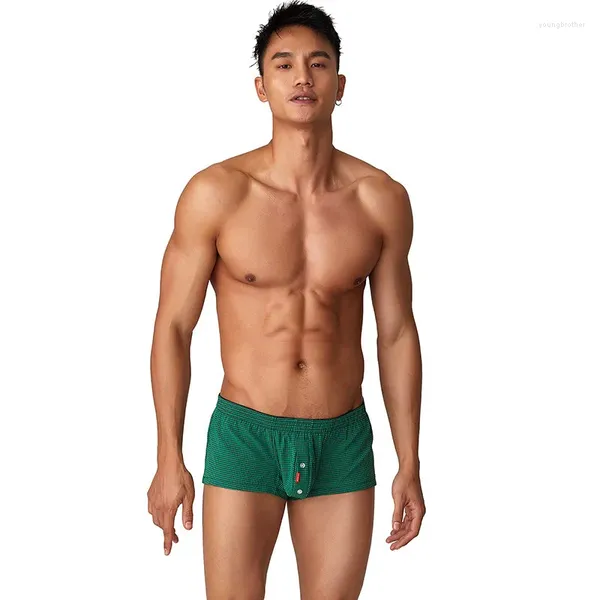 MUITAS PONTAS Juventude U Covelas bolsa boxer shorts para homens calcinha em casa