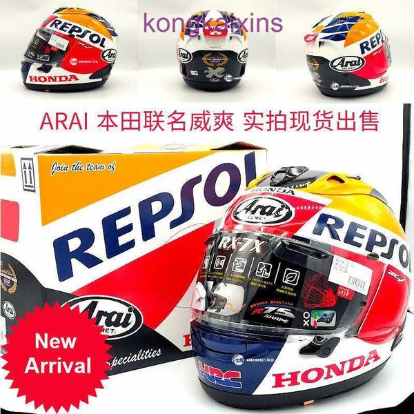 Honghui Japan Arai RX7X Honda Weishuang Co Branded Limited Edition 800 Limited Racing Helme