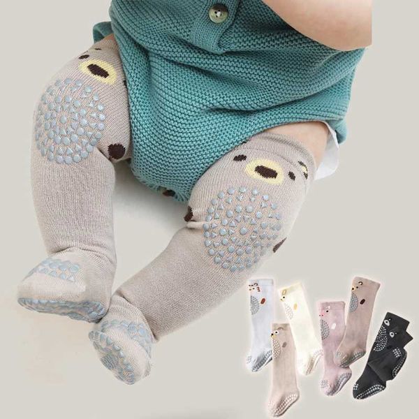 Детские носки детские коленные носки против скольжения носки на пол локтевые подушки коленные кепки летние дети с ползуты