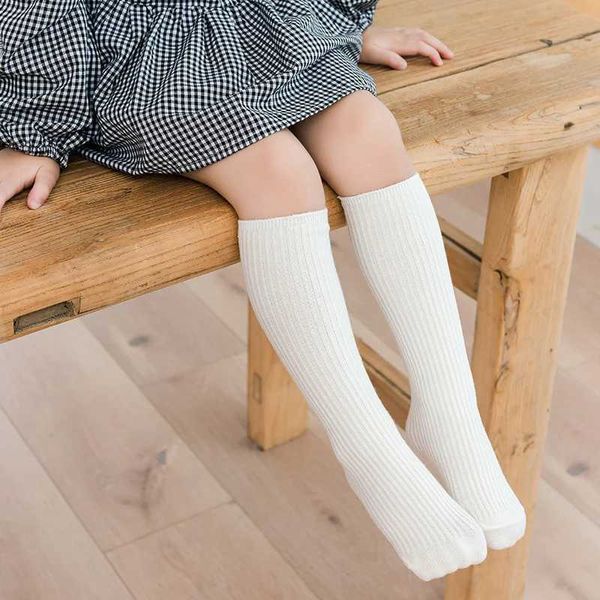 Calzini per bambini Deliverità gratuita della gamba del cartone animato da bambina Calza calda per ginocchini di cotone caldo per bambini Abbigliamento unisex stivali per bambini unisex e Socksl2405