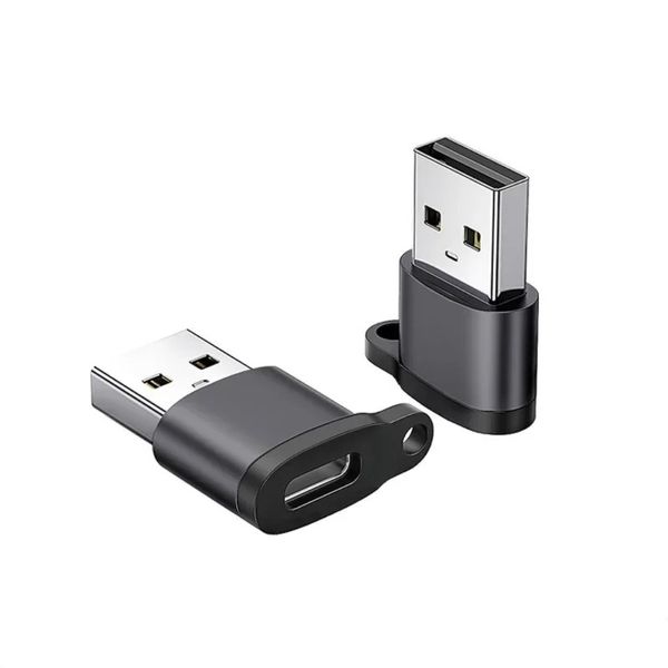 Тип C в USB2.0 Адаптер преобразователь USB C Женский до USB 2.0 мужской кабельный преобразователь OTG для Samsung Galaxy S9 Huawei P20