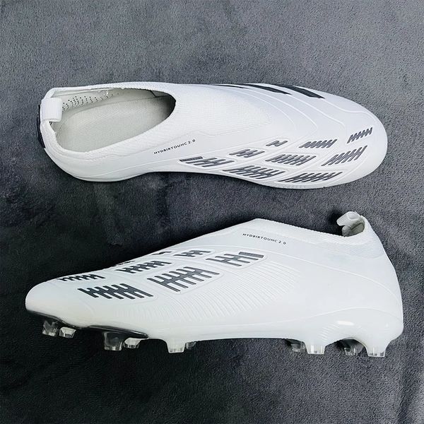 2282 Без придурок высококачественная мужская футбольная обувь Turf Soccer Clits Kids Sneakers TF/FG Training Football Boots Chuteira Campo 240430