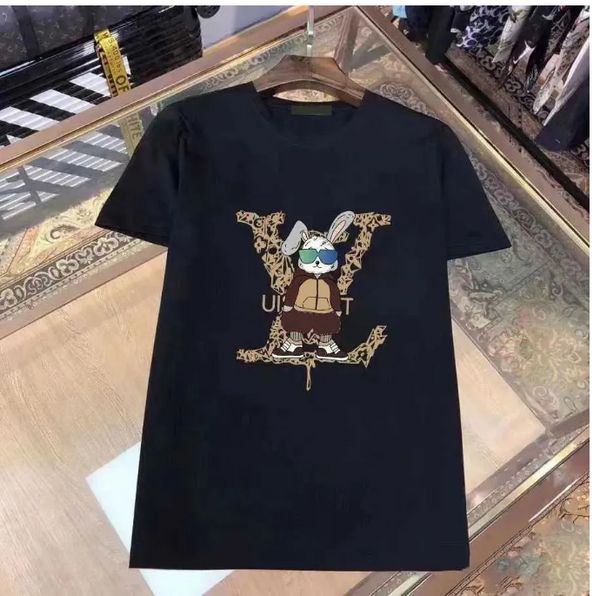 Camiseta de grife casual camiseta com impressão monograma tampa de manga curta para venda luxuros de luxo mangas de impressão de luxo masculino de luxo Hip Hop Roupos