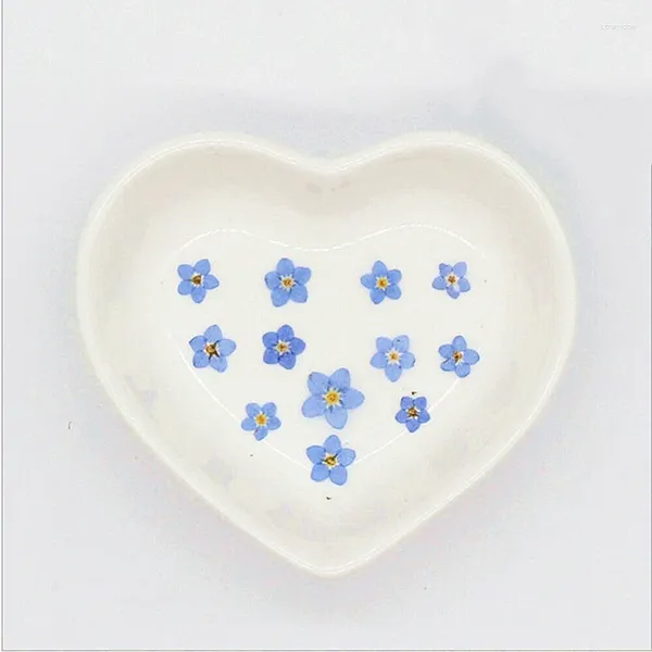 Flores decorativas 25Sheet Diy Forget Me Not