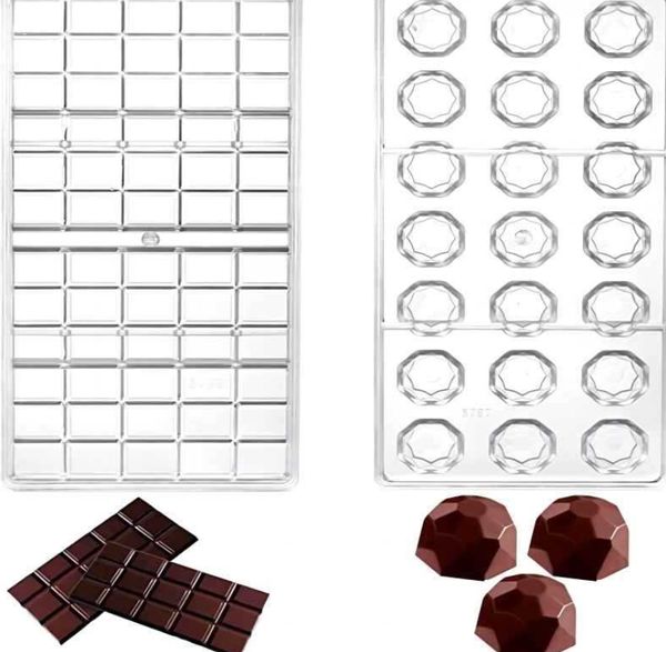 Caixas de embalagem por atacado 100pcs um molde de chocolate Moda