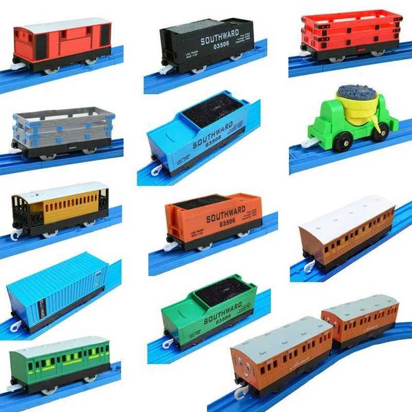 Diecast Model Cars Thomas und Freunde Plastik Master Railway Global Fracht Annie Crabbell Jungen Spielzeugzug Model Childrens Weihnachtsgeschenk WX