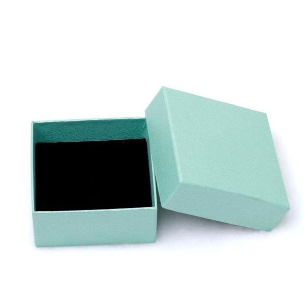 Banche per gioielli borse per le scatole di alta qualità Orecchini stalloni di braccialetti Anelli di braccialetti Designer Designer Small Box Square Deli Deli Dha1c