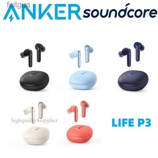 Auricolari del telefono cellulare Anker Soundcore Life P3 TWS ANC ARILE MULTI MULI MULTO MODE CUSTICHE CUSTICHI CUSSI CHUMPING CHIUMI CON 6 MICROPHONI YQ240202