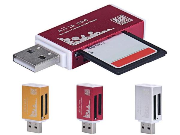 Smart Card Reader Multi Memory Card Reader per Memory Stick Pro Duo Micro SD TF M2 MMC SDHC MS4311515