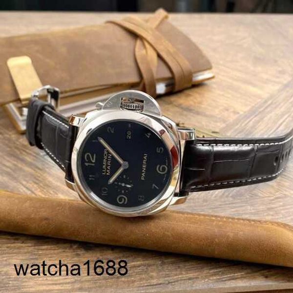 Sports Wrist Relógio Panerai Luminor 1950 Series 44mm DATA DATA DISPLAVE