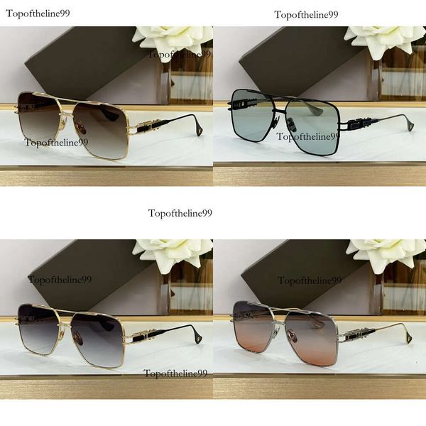 Лучшие оригинальные высококачественные дизайнерские солнцезащитные очки для мужских знаменитых модных модных ретро -бренд Eyeglass Original Edition