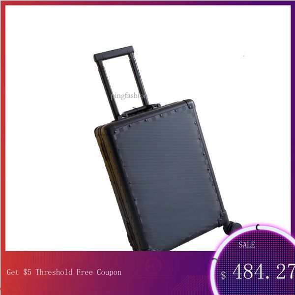 Дизайнер Hot 10a Suitcase Suitcase Мужская и женская стержня маленькая автомобильная коробка универсальное колесо 20-24-дюймовое водонепроницаемое пакет дизайна.
