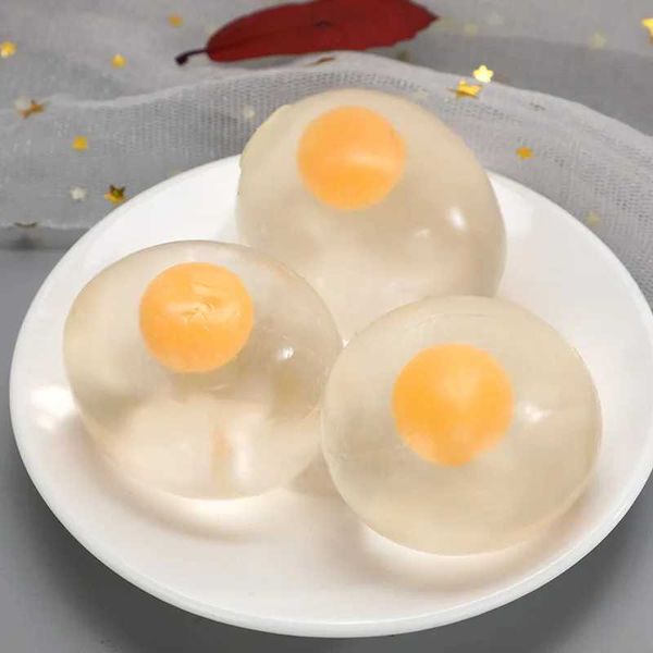 Toy descompressivo descompactação complicada 3D de ovo de segurando a bola com silicone empurrando o brinquedo anti -pressão da bolha adequado para presentes adultos para crianças meninos e meninas WX