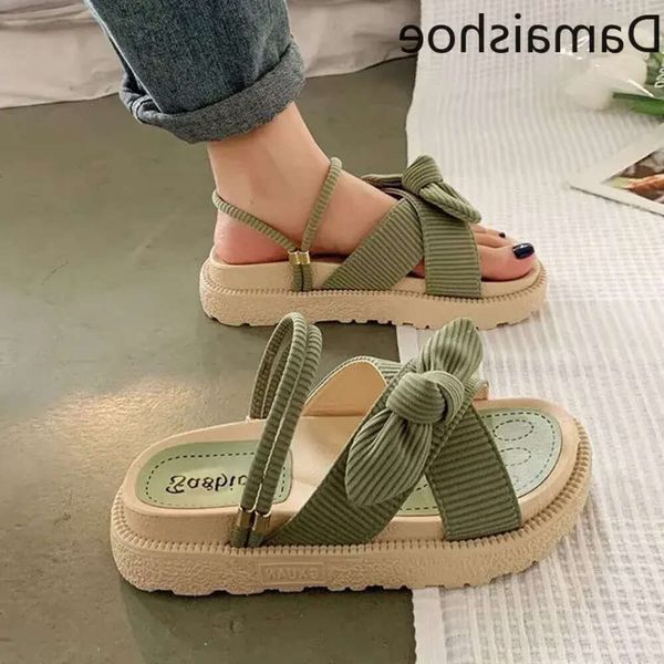 Internet Tacon Sansias de 68 Sandals Women Scarpe Summer Fairy Style Migliora la piattaforma studentesca di moda Roman Lady Sands Flat Shoe 230807 B 908 D 62E3