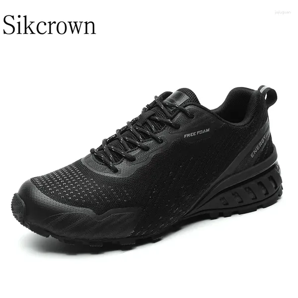 Lässige Schuhe schwarz große Größe 50 Running für Männer Professionelle Laufband männliche atmungsaktive Sneaker Outdoor Trekking Jogging Walking