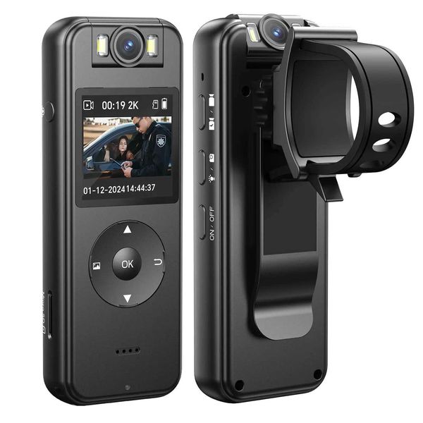 Спортивные видеокамеры Boblov A27 2K CAMERNA CAMERA 64G WIFI мини -камера 11 -часовой видео снимает небольшую камеру с 180 вращающейся объективом и камерой аккумулятора J240514