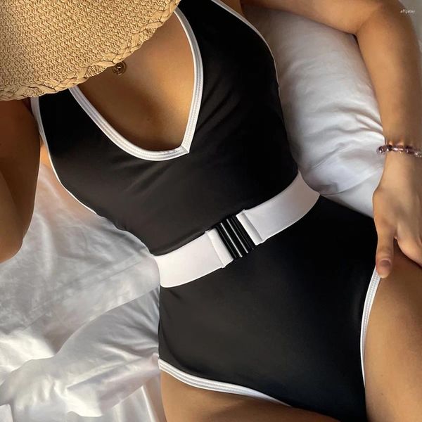 Damen Badebekleidung 2024 Print Plus Size einteilige Badeanzug Frauen Thong Monokini Mädchen Sommer Schwimmsport Badeanzug Mujer Mujer