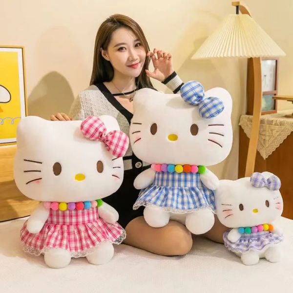 Natal Novo Cute Cutton Cartoon Cat Plush Toy Toy Childrens Doll Pillow Girl Birthday Gift Wholesale