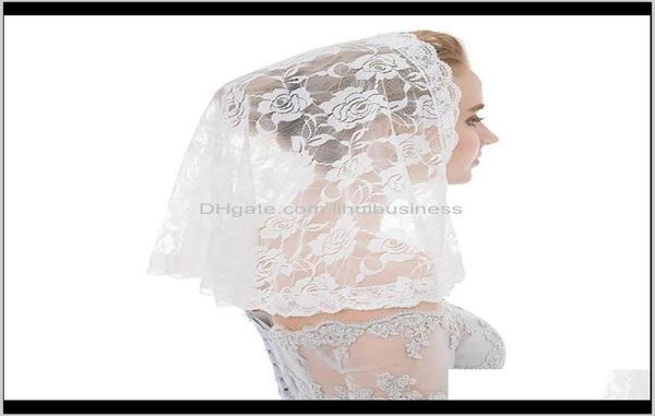 Обертывание шляпы шарфы перчатки мода Aessoryheadscarf Свадебная невеста Кружевая Женская Женская Хелопед мусульманский головной убор ручной работы LA5489250