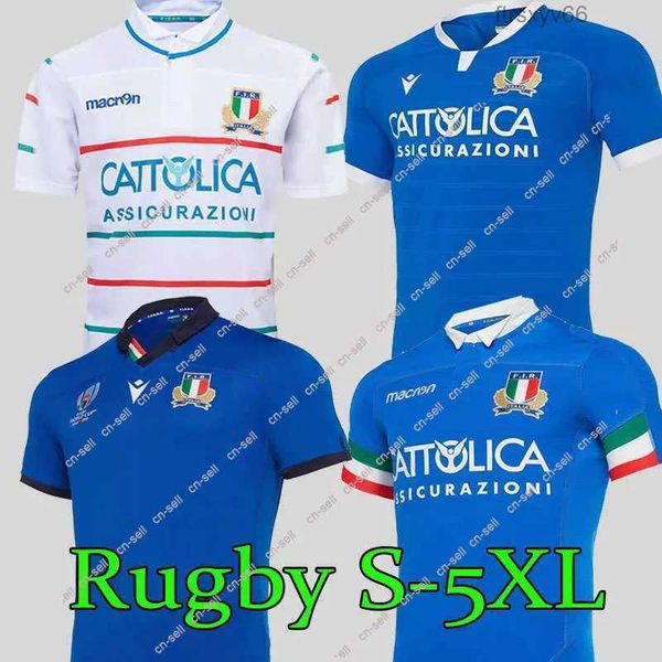 Top New 2023 Itália Rugby Jersey T camisetas caseiras camisa da liga de rugby 19 20 S-3xl-Factory Outlet uyza