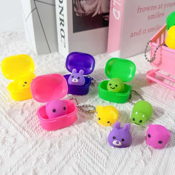 10pcs Dekompression Spielzeug 1pc Mochi Squishies Tuanzi Prise Prise Surprise Toys Kinder langsam Rebound Dekompression Spielzeug Antistress Squeeze Entlüftung Spielzeuggeschenk zufällig