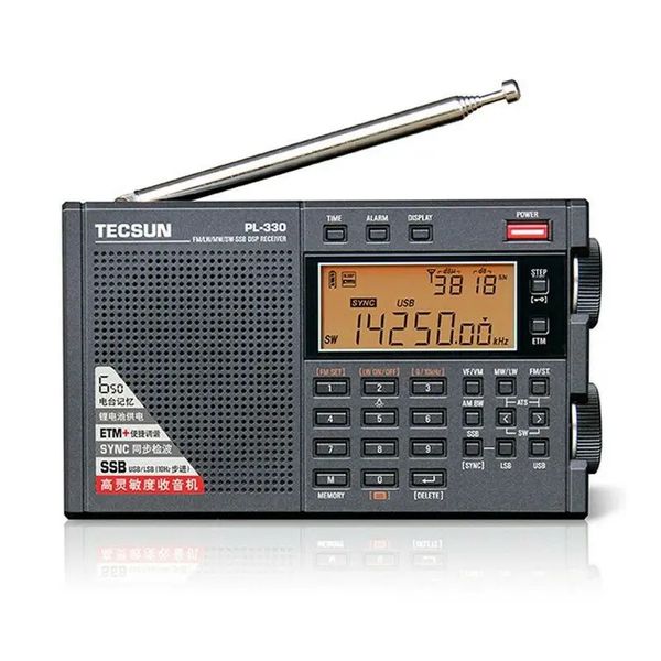 Tecsun PL330 FMMWSWLW SSB DSP Fullband Radio Multifunktional tragbare Empfänger hohe Empfindlichkeit 240506