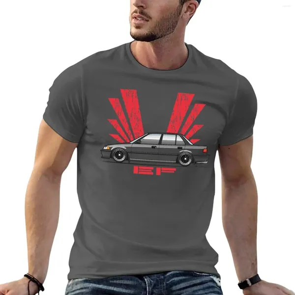 Tampas de tanques masculinos EF Sedan Multi-Color Body Option Camiseta camisetas de verão grandes e altas camisetas para homens