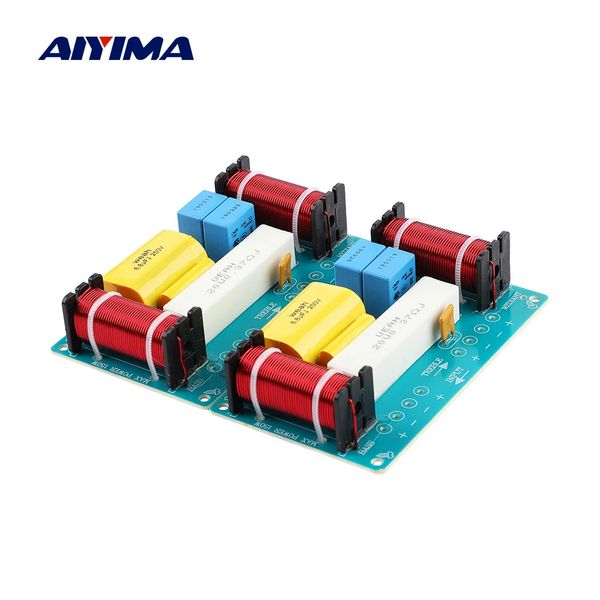 AIYIMA 2PCS SER 3 WAY AUDIO CLEATER DIVIDER TREBLE BASS BASS Crossover SERS Filter для 8 -дюймового DIY 240516