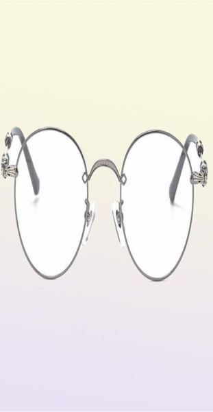 Дизайнер CH Солнцезащитные очки Rames Rames Hearts Mens New круглые очки миопии модные хромы женщины роскошные поперечные очки рама Top 8211914