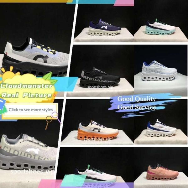 2024 su CloudMonster Run Shoe top di qualità su scarpe scarpe scarpe più colori e stili di qualità originale di qualità cloudmonster addestra