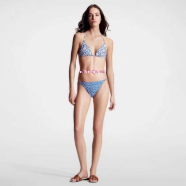 Bikini Swimsuit Ruite Designer de biquíni Luxo de luxo Conjunto de maiô transparente Sexy Shap Shap