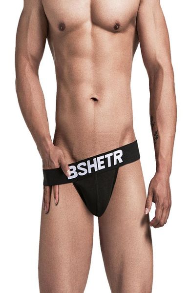 Novo chegada, homens sexy de roupas íntimas gstring aberta calcinha sexy de calcinha de homens e bikinis algodão, sem fundo GStrings8819555