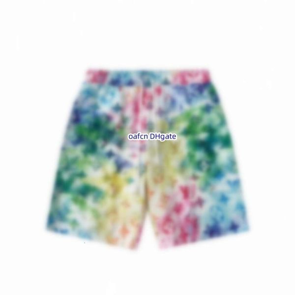 24ss Fashion Men's Shorts Quick Drying Swimsuit Print 2 Летние пляжные брюки Мужские шорты для плавания чернила