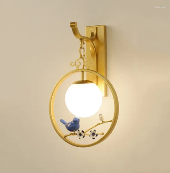 Wandlampe Chinesische Stil LED LED HUNTHELT MODERN MINALISTIKELIKET