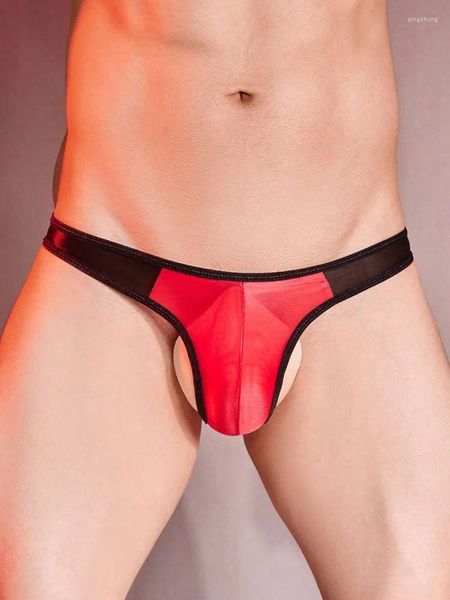 Underpants in Now Fashion's Muncciale da uomo Patchwork Lingerie trasparente trasparente cuscinetto da biancheria da biancheria da biancheria cuscine