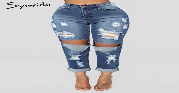 jeans woman mamma jeans pantaloni sexy per donne clubwear buca full full growfone bleached boyfice for women 20201589045