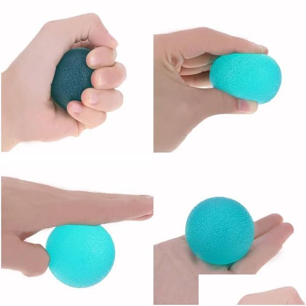 Hand Grips terapia de fitness Jelly Balls Exercícios Squeeze Sile Grip Ball Drop Drop Sports Sports Outdoors Supplies Equipamentos DHVXG