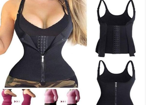 Body Shaper Slimming Drei Breauted Tauchgürtel Taille Cincher Underbust Control Korsett Taillentrainer SXXL DHL6181117