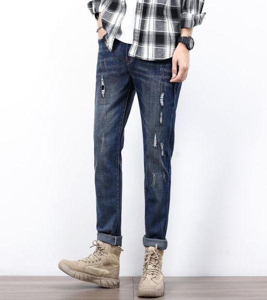 Uomini jeans pantaloni maschi semplici design giovane quotidianamente casual uomini dritti pantaloni per leisure di moda 2022 Nuova collezione durevole qualit6989408