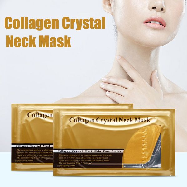 Feuchtigkeitsspendende Kollagen Kristallhals Maske Hautpflege Make-up Frauen langlebige hydratisierende Masken schälen Kosmetik