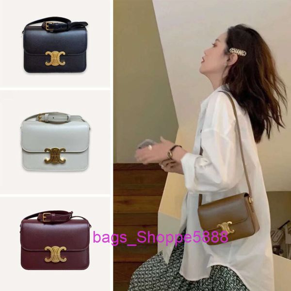 Hersteller Großhandelspreis Luxus Edition BAG ANNA MALI Gleicher Leder ARC de Small Square Tofu One Schulterkreuz Carry Box Frauen M1Y1