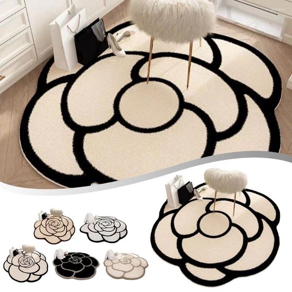 Tappeti tappeti floreale in stile cinese tappeto da pavimento in loto carena coperta chiromera morbida non slip tavolo da casa decorazione per la casa