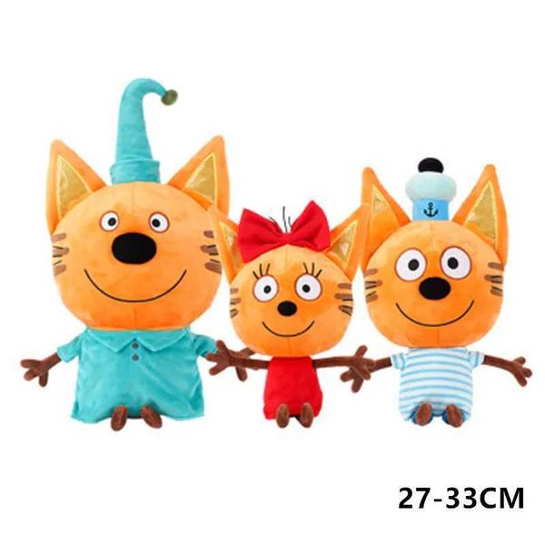 Aircraft Modle La mia famiglia è composta da tre bambole di peluche felici di gatti Candy Pudding Anime Cat Dolls Toys e Cavai Gifts S2452022