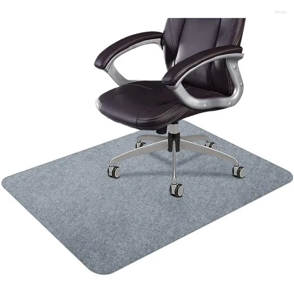 Tapetes de tapete anti-skid não tóxicos tapete macio e impermeável para cadeira de escritório, sem adesivo, protetor de carpete de PVC