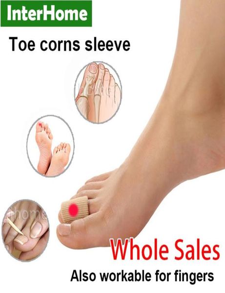 Fußkorn Faserhülle mit Gelfüßen Finger Ösen -Schneiderschneiderung Haltung Korrektur Ortast Zehen Valgus Korrektur Fußpflege 9696915