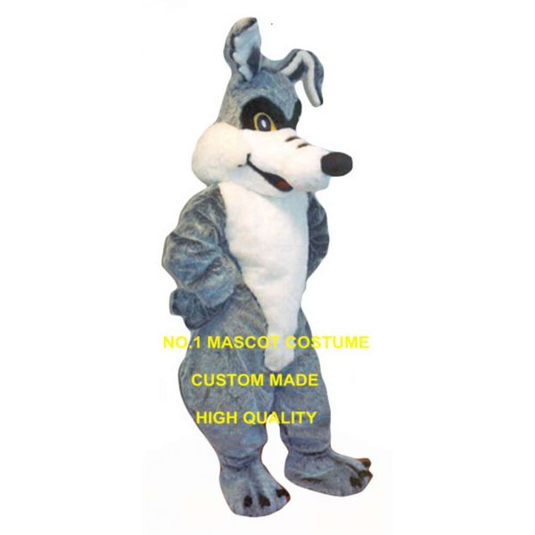 Coyote mascotte costume all'ingrosso in vendita per adulti cartone animato grigio lupo tema anime costumi fursuit carnival fantasia 2712 costumi mascotte