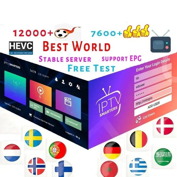 TV -Teile XXX M3U 25000 Live VOD -Programm Stable 4K HD Premium Free Test TV -Code Android Smart TV Europa Spanien USA Portugal Polen Griechenland Frankreich Latino UK