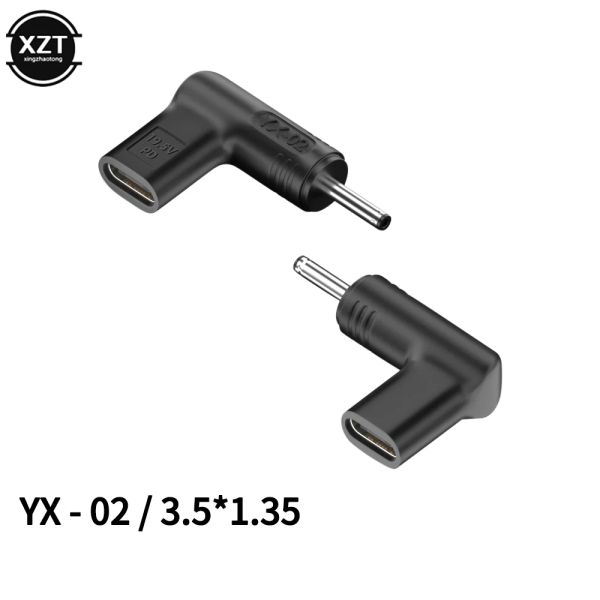 20V100W Laptop -Stromadapteranschluss DC Stecker USB -Typ C Weiblich zu DC Männlicher Jack -Konverter für HP Dell Asus Acer Lenovo Notebook